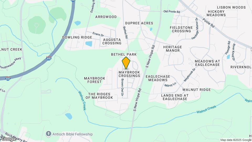 1546 Pebble Ridge Dr Map and Location Details