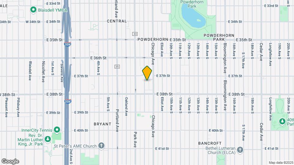 3715 Columbus Ave S Map and Location Details