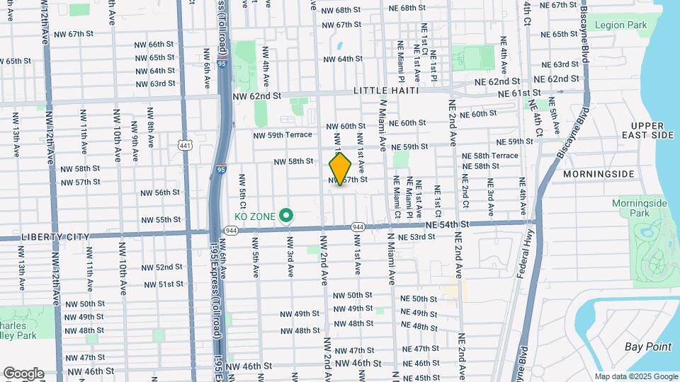 167 NW 56th St Map and Location Details