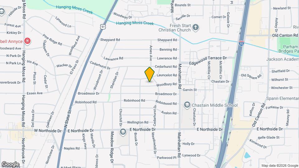640 Woodbury Rd Map and Location Details