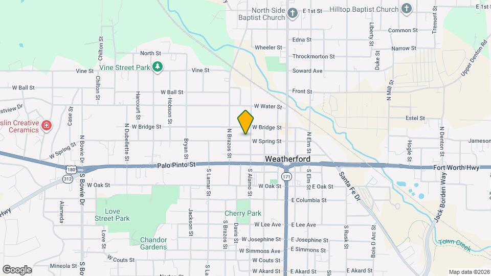 302 W Spring St Map and Location Details