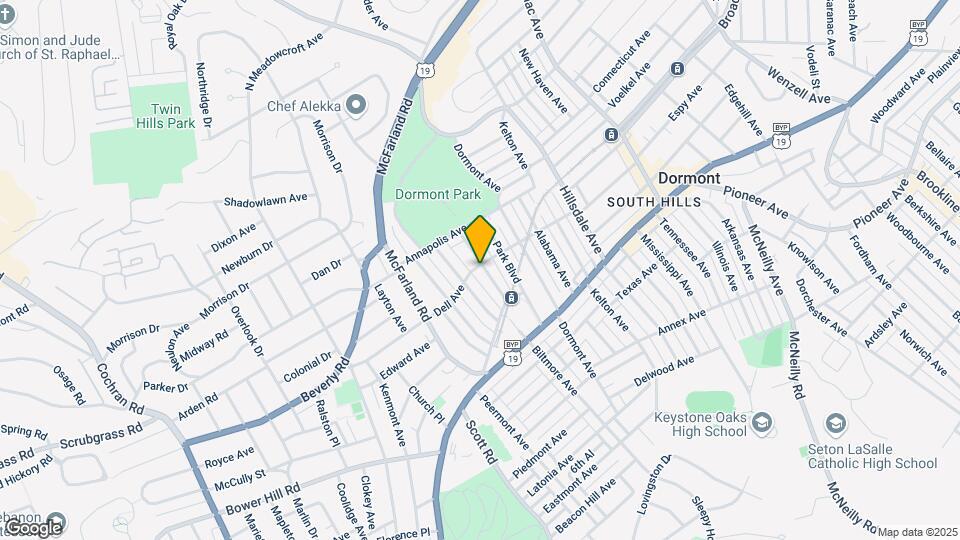 1493 Greenmount Ave Map and Location Details