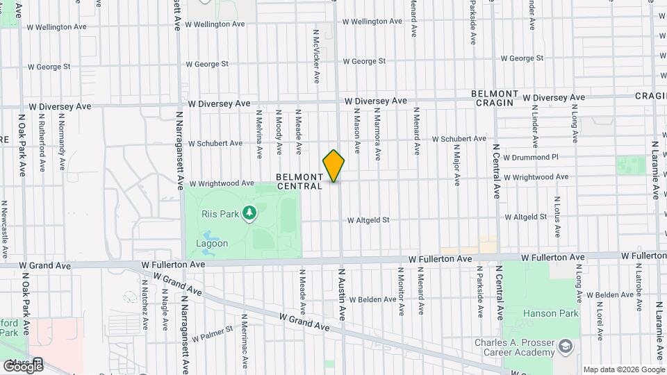 2552 N Austin Ave Map and Location Details