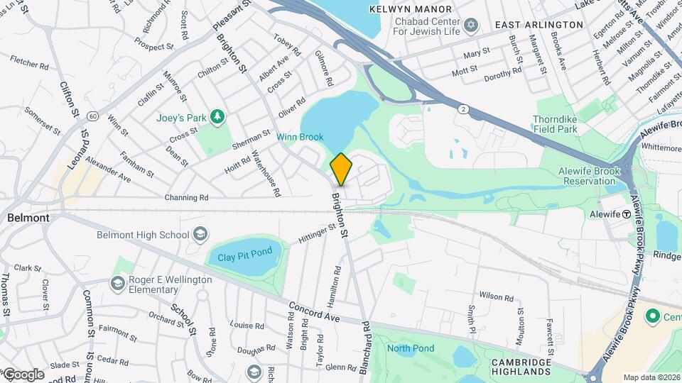 55 Brighton St Mapa y Detalles de la Ubicación