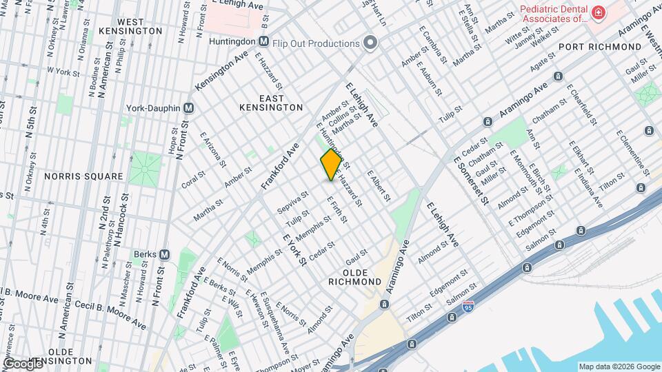 2210 E Sergeant St Map and Location Details