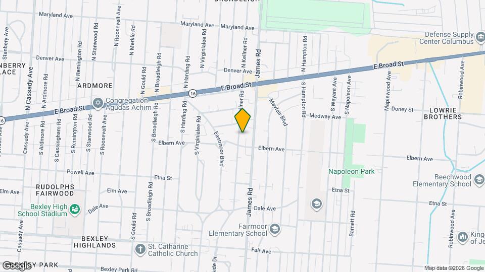 148 S Kellner Rd Map and Location Details