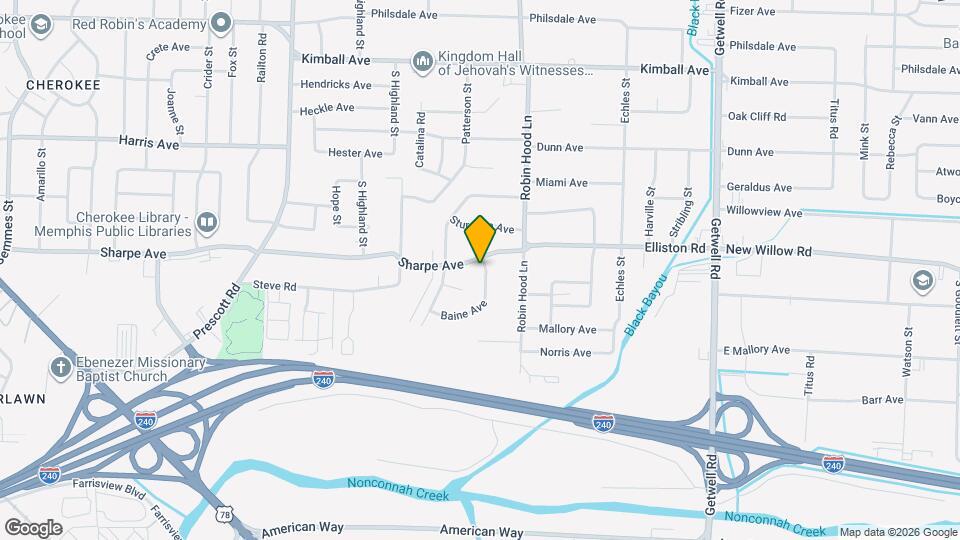 1669 Baine Ave Map and Location Details