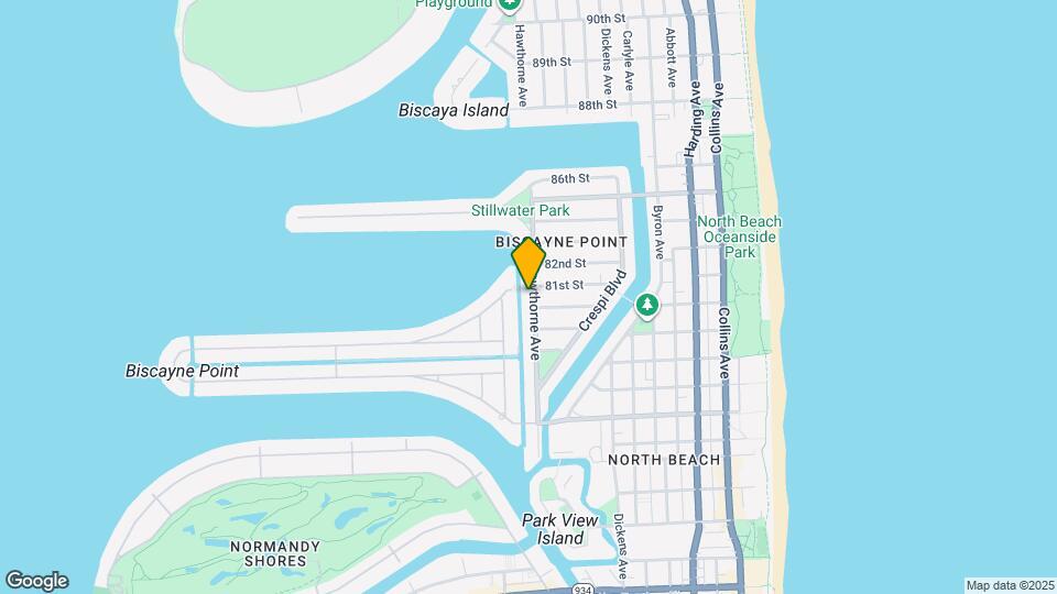 8080 Hawthorne Ave Map and Location Details