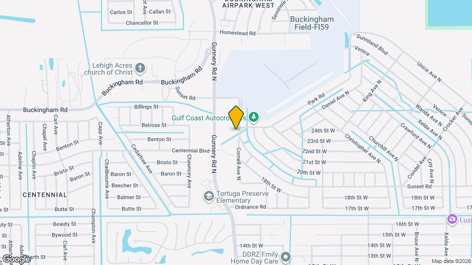 3967 Sunset Rd Map and Location Details