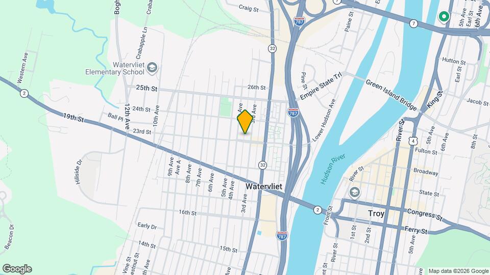 309 23rd St Map and Location Details