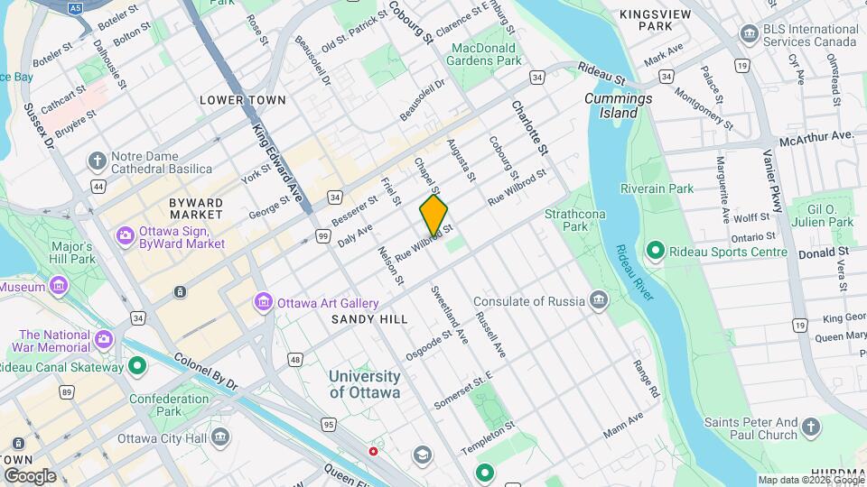 326-330 Wilbrod St Map and Location Details