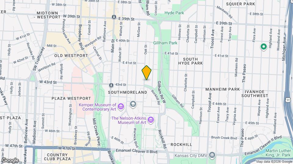 406 E 43rd St Mapa y Detalles de la Ubicación