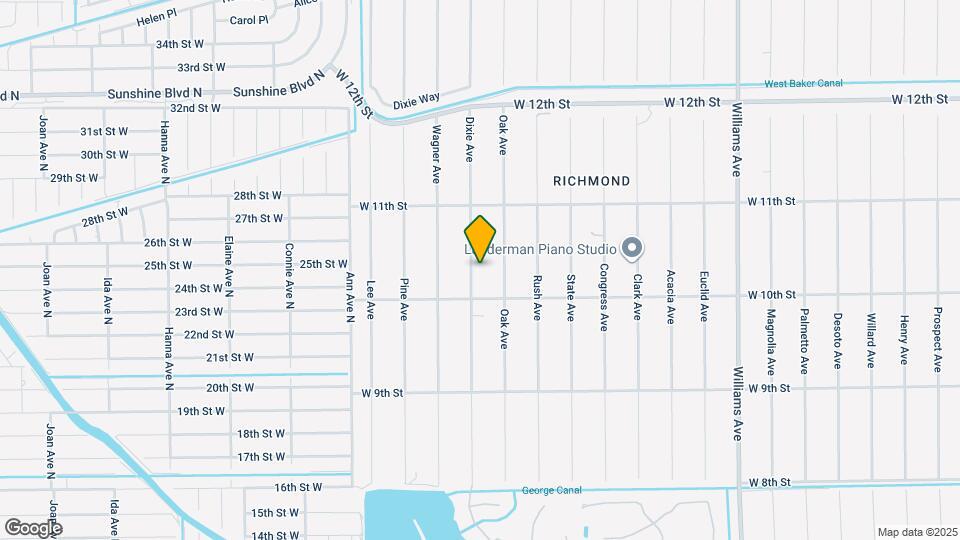 1006 Dixie Ave Map and Location Details