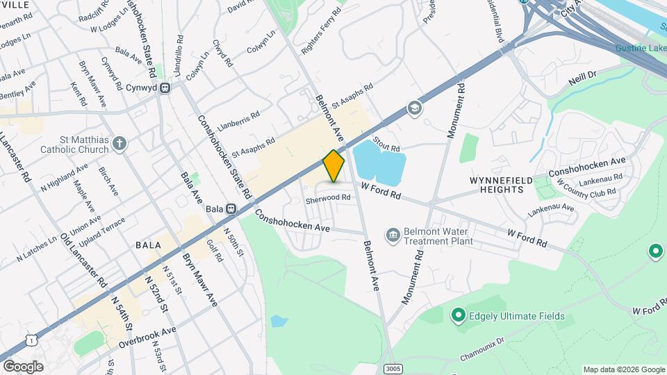 4442 Overbrook Ave Map and Location Details