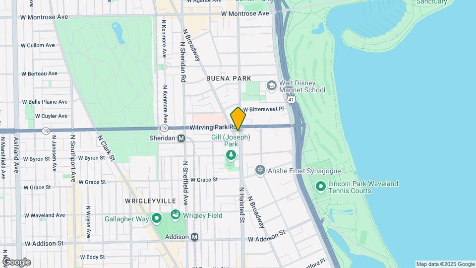 3948 N Clarendon Ave Mapa y Detalles de la Ubicación