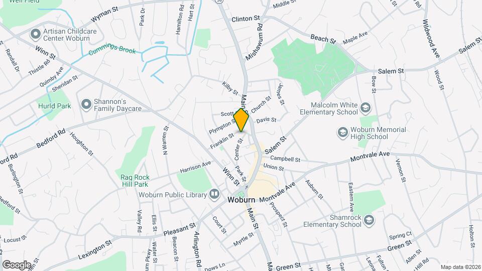 40 Center St Map and Location Details