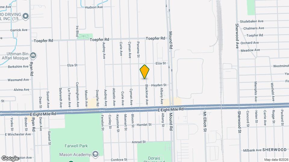 21029 Blackmar Ave Map and Location Details