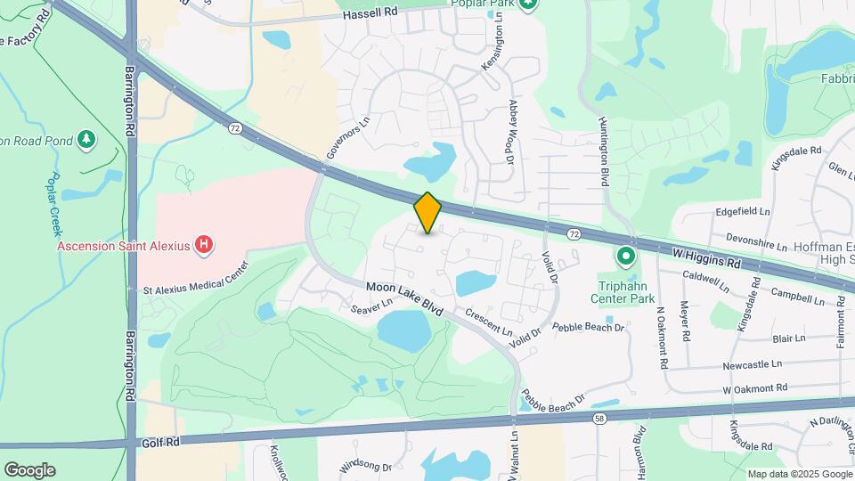 1593 Cornell Pl Map and Location Details