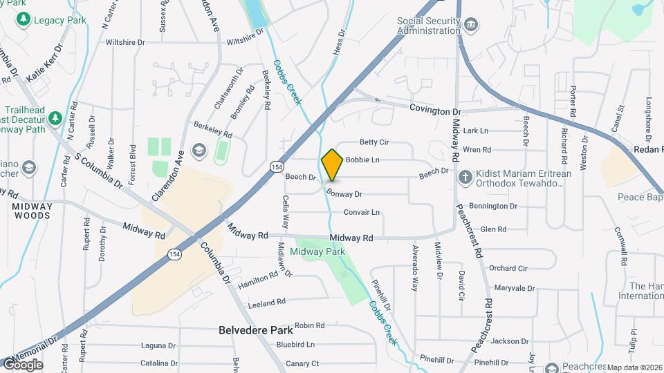3177 Beech Dr Mapa y Detalles de la Ubicación