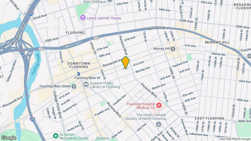 143-40 41st Ave-Unit -1G Map and Location Details