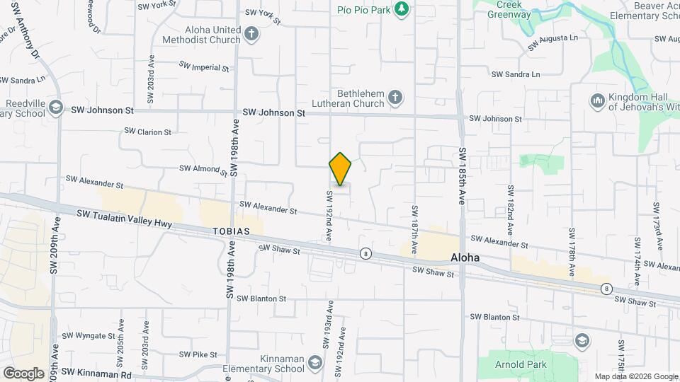 19129 SW Zoe Ln Mapa y Detalles de la Ubicación
