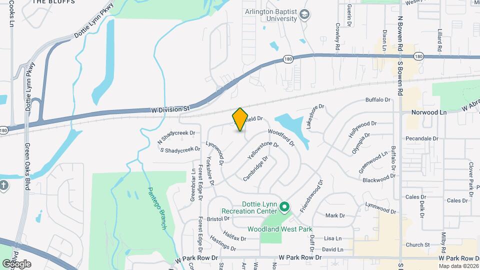 3704 Astoria Dr Map and Location Details