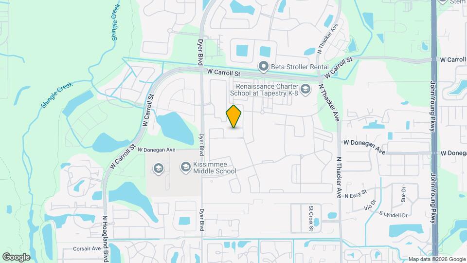 2504 Amati Dr Map and Location Details