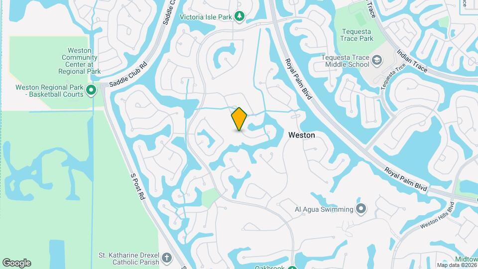 2501 Poinciana Dr Map and Location Details