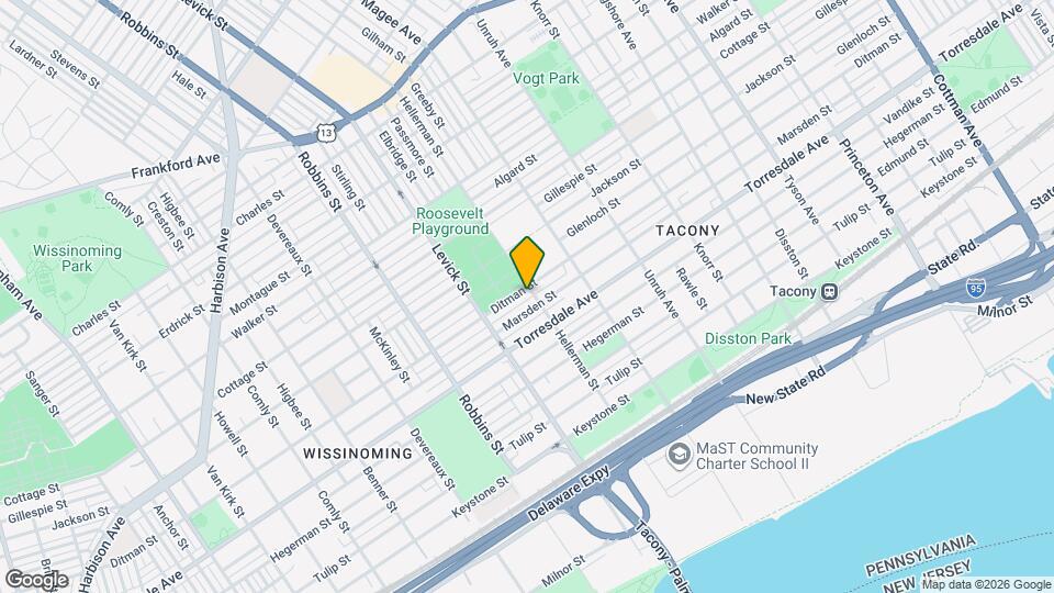 6465 Ditman St Map and Location Details