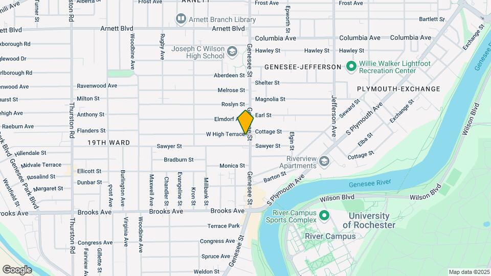 739 Genesee St Map and Location Details