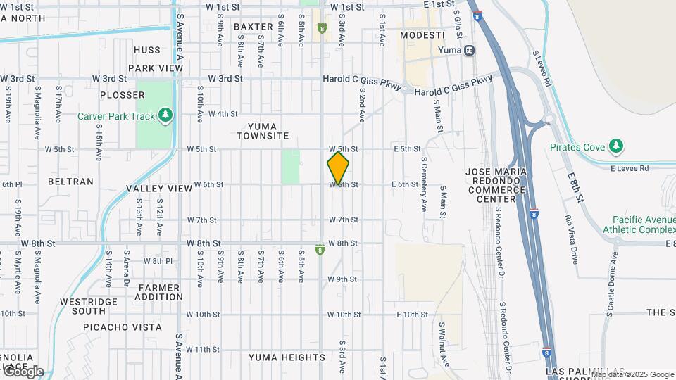 610 S Orange Ave Map and Location Details