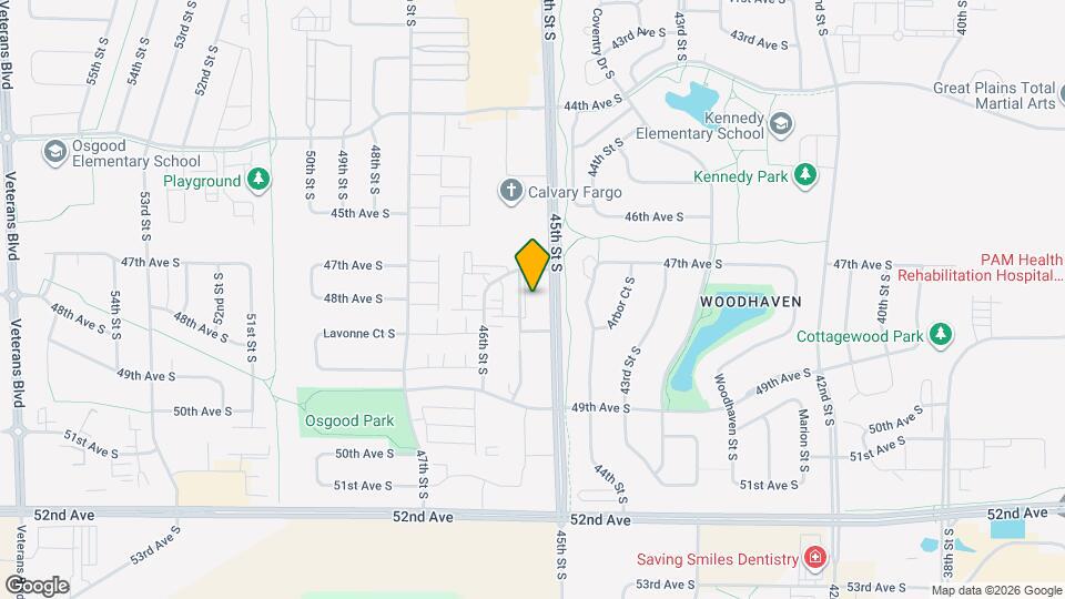 4711 45th St S, Unit Apt 306 Map and Location Details