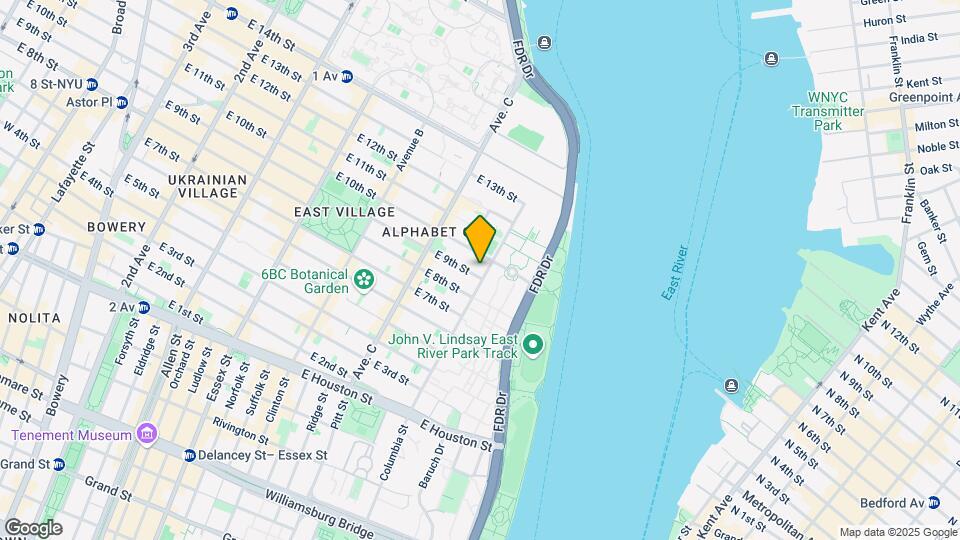 133 Avenue D Mapa y Detalles de la Ubicación