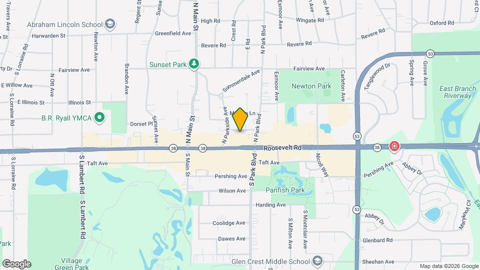 599 Park Plz Mapa y Detalles de la Ubicación