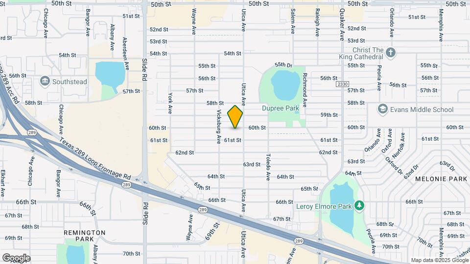 4807 60th St Map and Location Details