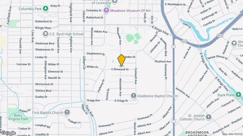 202 E Elmwood St Map and Location Details