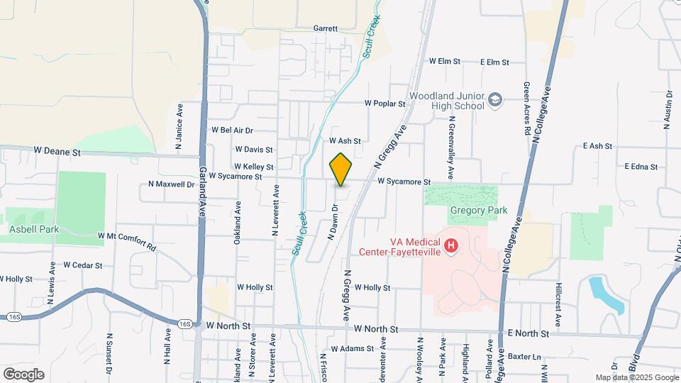 1644 N Dawn Dr Mapa y Detalles de la Ubicación