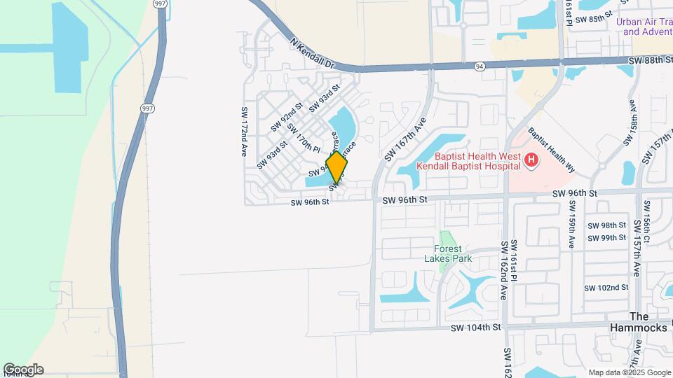 16920 SW 95th St Map and Location Details