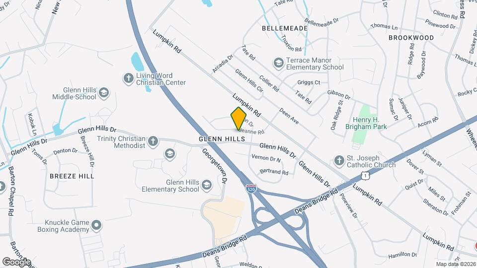 3020 Jeanne Rd Map and Location Details