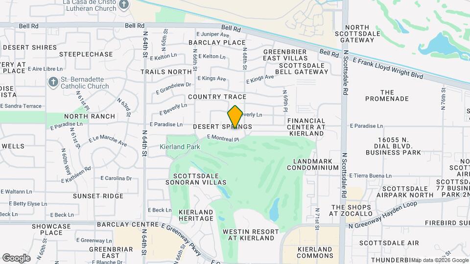 6738 E Montreal Pl Map and Location Details