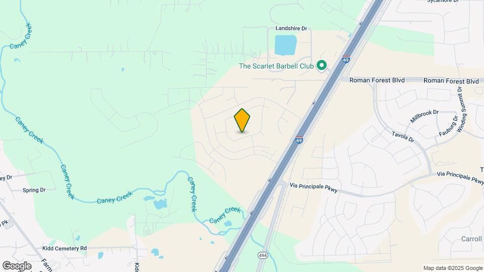 21633 Balzola Ln Map and Location Details