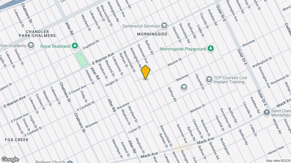 4391 Nottingham Rd Map and Location Details