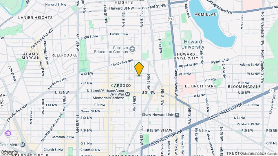 2124 11th St NW Mapa y Detalles de la Ubicación