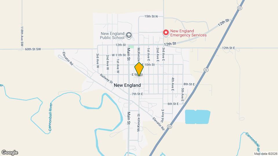 835 McKenzie St Map and Location Details