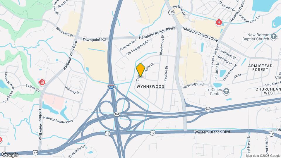 4601 Maplewood Dr Map and Location Details