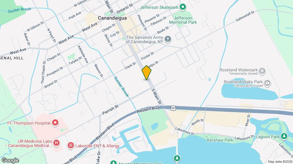 450 S Main St Map and Location Details