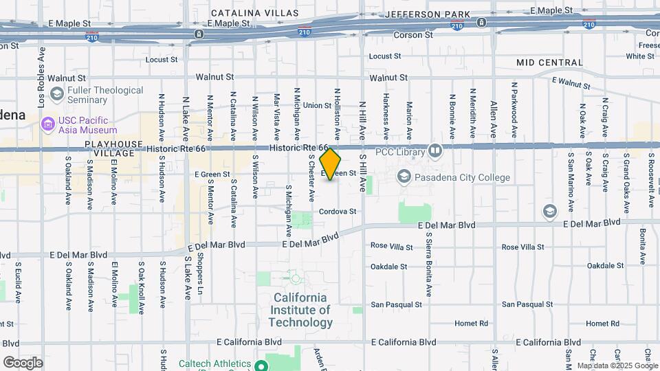 Holliston Apartments - Pasadena, CA Map and Location Details