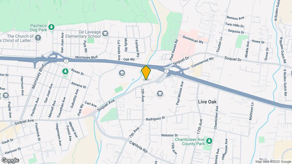 2735 Soquel Ave Mapa y Detalles de la Ubicación