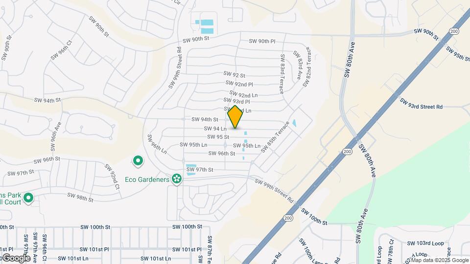 8680 SW 94 Ln Map and Location Details