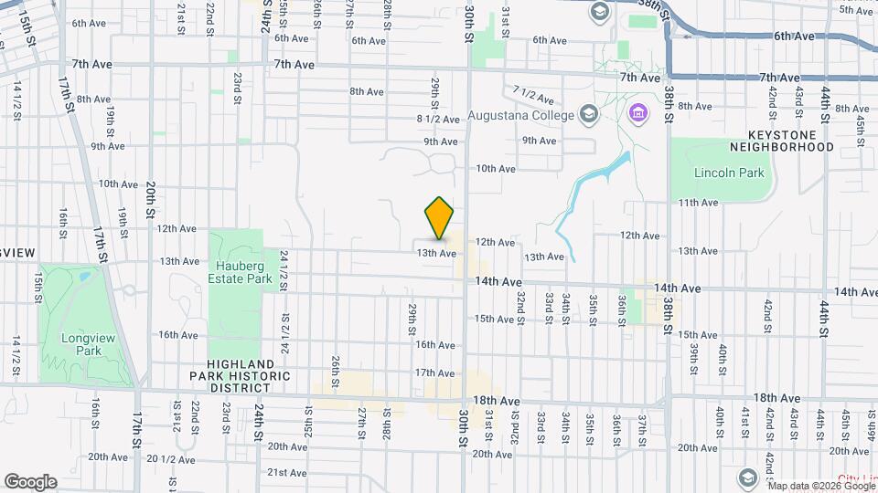 2947 13th Ave Map and Location Details